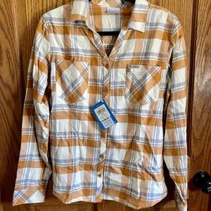 NWT Womens Columbia Flannel sz Large